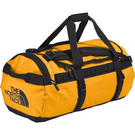 (取寄) ノースフェイス ベース キャンプ M 71L ダッフル バッグ The North Face Base Camp M 71L Duffel Bag Summit Gold/TNF Black-NPF