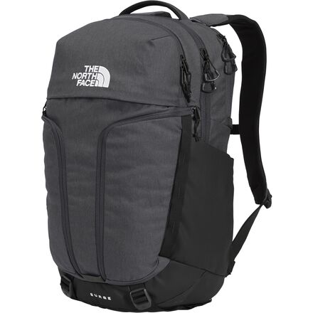 (取寄) ノースフェイス サージ 31L バックパック The North Face Surge 31L Backpack Asphalt Grey Light Heather/TNF Black-NPF