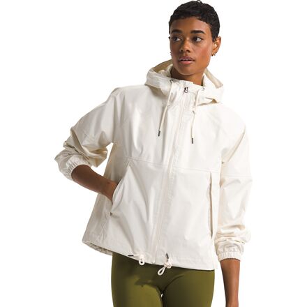(取寄) ノースフェイス レディース アントラ レイン フーデット ジャケット - ウィメンズ The North Face women Antora Rain Hooded Jacket - Women's White Dune