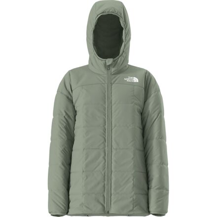 (取寄) ノースフェイス ガールズ リバーシブル シャスタ ショート パーカー - ガールズ The North Face girls Reversible Shasta Short Parka - Girls' Slate Moss
