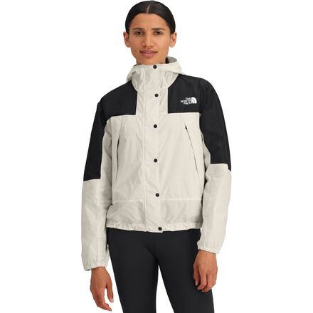 樂天商城 - (取寄) ノースフェイス レディース マウンテン ウィンド ジャケット - ウィメンズ The North Face women Mountain Wind Jacket - Women's White Dune/TNF Black