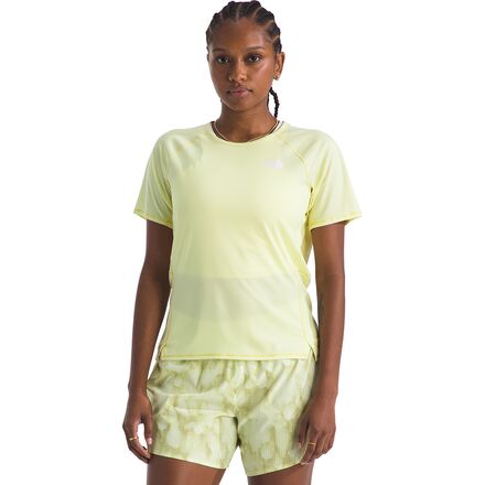(取寄) ノースフェイス レディース サンライザー ショートスリーブ シャツ - ウィメンズ The North Face women Sunriser Short-Sleeve Shirt - Women's Lemon Mist