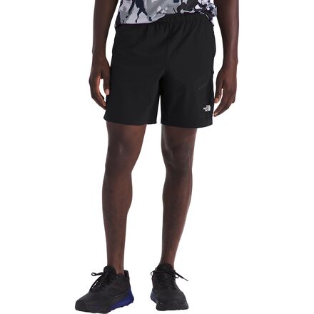 (取寄) ノースフェイス メンズ ライトストライド 7インチ ショート - メンズ The North Face men Lightstride 7in Short - Men's TNF Black
