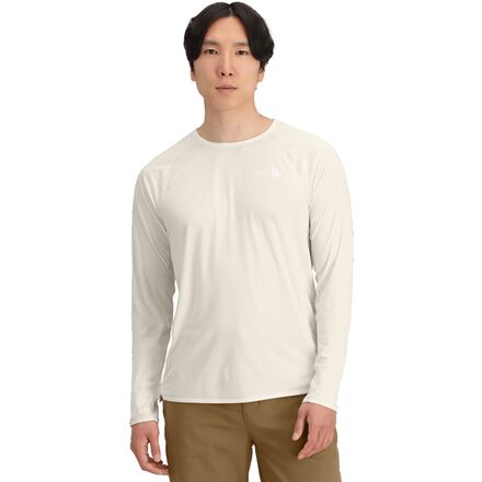 (取寄) ノースフェイス メンズ サンライザー ロング-スローブ シャツ - メンズ The North Face men Sunriser Long-Sleeve Shirt - Men's White Dune