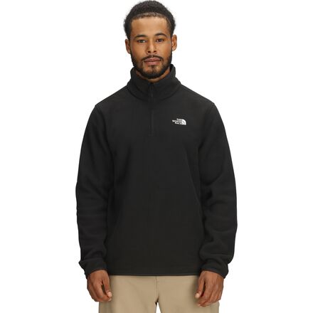 乐天商城 - (取寄) ノースフェイス メンズ グレイシャー フリース 1/4-ジップ ジャケット - メンズ The North Face men Glacier Fleece 1/4-Zip Jacket - Men's TNF Black