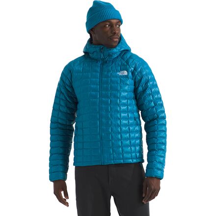 乐天商城 - (取寄) ノースフェイス メンズ サーモボール フーデット ジャケット - メンズ The North Face men ThermoBall Hooded Jacket - Men's Dusk Blue