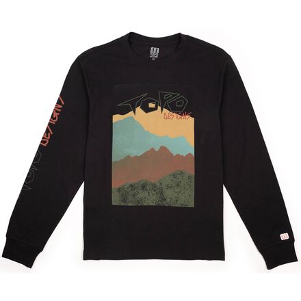 乐天商城 - (取寄) トポデザイン メンズ アウトルック ロング-スローブ T-シャツ - メンズ Topo Designs men Outlook Long-Sleeve T-Shirt - Men's Black