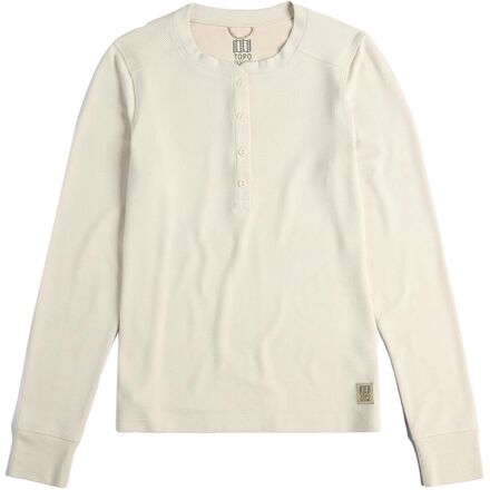 (取寄) トポデザイン レディース グローバル ワッフル ヘンリー - ウィメンズ Topo Designs women Global Waffle Henley - Women's Bone White