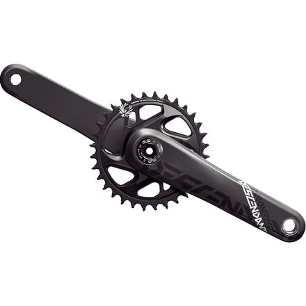 Rakuten - (取寄) トラバティブ ディセンダント カーボン イーグル ダブ クランクセット - ブースト TruVativ Descendant Carbon Eagle DUB Crankset - Boost Black