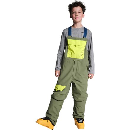 Rakuten - (取寄) キッズ メガ ブラスト ビブ - キッズ Trew Gear kids Mega Blast Bib - Kids' Lime Punch