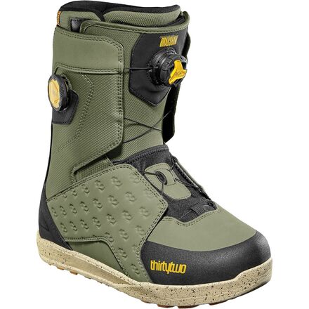 32（Thirty Two） - (取寄) サーティーツー ラッシュド ダブル ボア ブラッドショー スノーボード ブーツ - ThirtyTwo Lashed Double Boa Bradshaw Snowboard Boot - 2026 Olive/Black