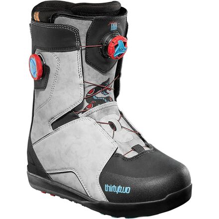 32（Thirty Two） - (取寄) サーティーツー ラッシュド ダブル ボア フェイバ スノーボード ブーツ - ThirtyTwo Lashed Double Boa Fava Snowboard Boot - 2026 Black/Blue