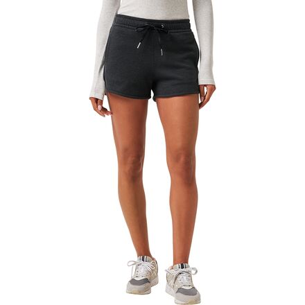 (取寄) トラヴィスマシュー レディース クラウド タイ ショート - ウィメンズ TravisMathew women Cloud Tie Short - Women's Heather Black
