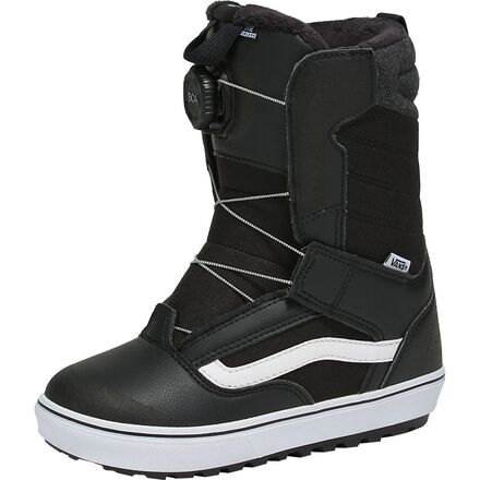 樂天商城 - (取寄) バンズ キッズ ジューヴィ ライナーレス スノーボード ブーツ - 2025 - キッズ Vans kids Juvie Linerless Snowboard Boot - 2025 - Kids' Black/White