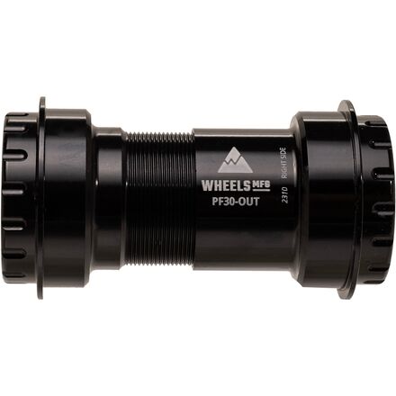 (取寄) ホイールMfg PF30 アイtpbp^dp スレッド トゥギャザー ボトム コンタクト Wheels Mfg PF30 Outboard Thread Together Bottom Bracket-Angular Contact Black