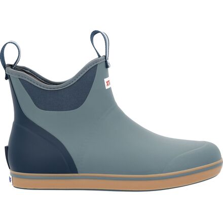 樂天商城 - (取寄) エクストラタフ メンズ アンクル デック プリンテッド 6インチ ブーツ - メンズ Xtratuf men Ankle Deck Printed 6in Boot - Men's Stormy Blue