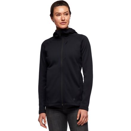 Rakuten - (取寄) ブラックダイヤモンド レディース ファクター フリース ブーディ - ウィメンズ Black Diamond women Factor Fleece Hoodie - Women's Black