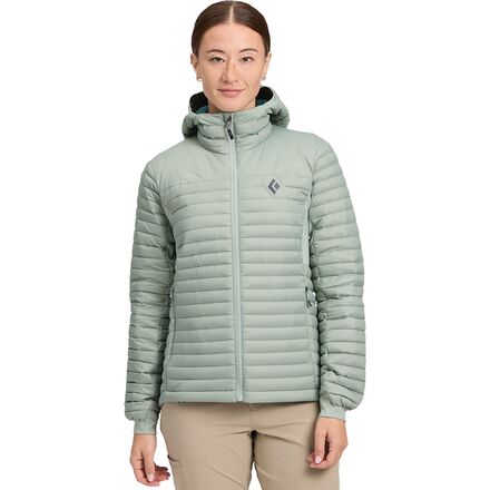 (取寄) ブラックダイヤモンド レディース アクセス ダウン 1.0 ブーディ - ウィメンズ Black Diamond women Access Down 1.0 Hoodie - Women's Agave
