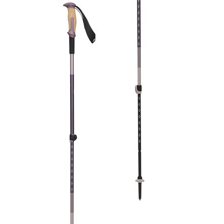 Other - (取寄) ブラックダイヤモンド トレイル ビスタ ショック トレッキング ポールズ Black Diamond Trail Vista Shock Trekking Poles Dark Mauve