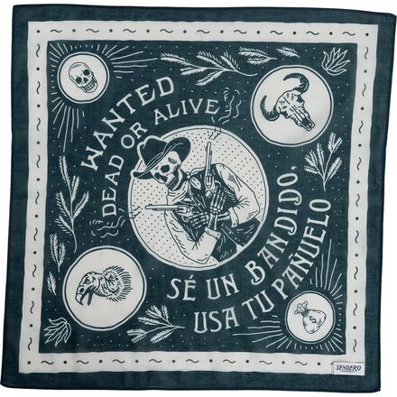 乐天商城 - (取寄) デッド オア アライブ バンダナ Sendero Provisions Co. Dead Or Alive Bandana Blue