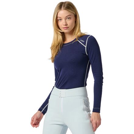 Outdoor Wear - (取寄) レディース ズリ メリノ ウール ベースレイヤー— トップ - ウィメンズ Jorde Co. women Zuri Merino Wool Baselayer Top - Women's Ink