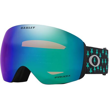Goggles, Sun Glass - (取寄) オークリー フライト デック エル プリズム ゴーグルズ Oakley Flight Deck L Prizm Goggles Black Stars/Prizm Argon