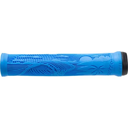 Grip - (取寄) ODI フランジレス ハッカー グリップス ODI Flangeless Hucker Grips Blue