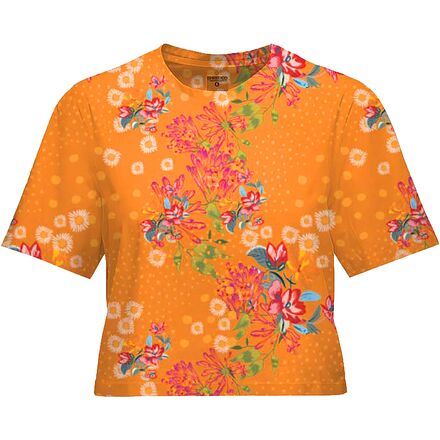 乐天商城 - (取寄) シェドリー レディース ビヨンド テック - クロップド T-シャツ - ウィメンズ SHREDLY women Beyond Tech - Cropped T-Shirt - Women's Flora Sol