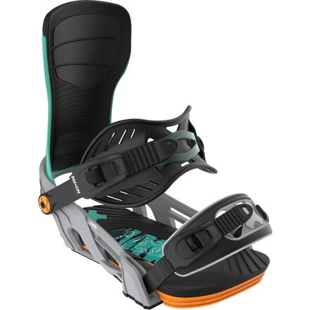 (取寄) ベントメタル アクション スノーボード バインディング - Bent Metal Axtion Snowboard Binding - 2026 Grey/Green