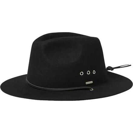 Rakuten - (取寄) ブリクストン ウェズリー AW フェドラ Brixton Wesley Aw Fedora Black