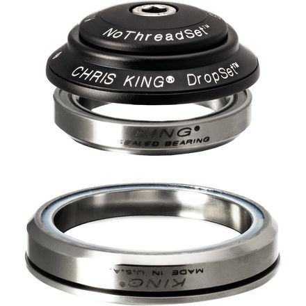(取寄) クリスキング ドロップセット 3 ヘッドセット Chris King DropSet 3 Headset Matte Jet