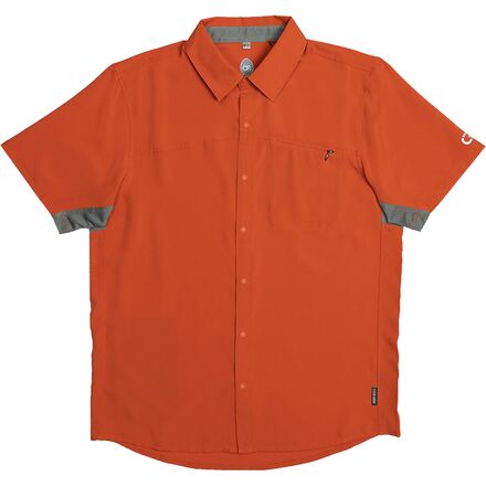 Rakuten - (取寄) クラブライドアパレル メンズ プロトコル ジャージ - ショート スリーブ - メンズ Club Ride Apparel men Protocol Jersey - Short Sleeve - Men's Orange Rust
