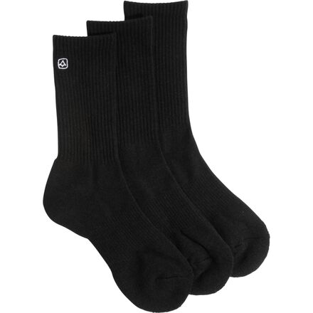 (取寄) コールヘッドウェア エブリデイ クルー ソック - 3-パック Coal Headwear Everyday Crew Sock - 3-Pack Solid Black