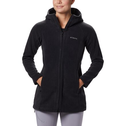 (取寄) コロンビア レディース ベントン スプリングス リ ロング フーデット フリース ジャケット - ウィメンズ Columbia women Benton Springs II Long Hooded Fleece Jacket - Women's Black