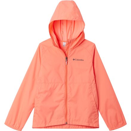 Rakuten - (取寄) コロンビア ガールズ スイッチバック リ ジャケット - ガールズ Columbia girls Switchback II Jacket - Girls' Hot Coral