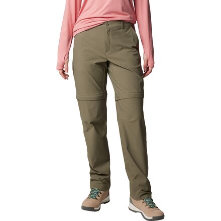 (取寄) コロンビア レディース レスリー フォールズ コンバーチブル パンツ - ウィメンズ Columbia women Leslie Falls Convertible Pant - Women's Stone Green