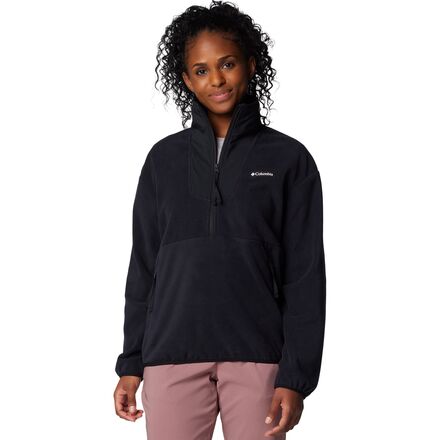(取寄) コロンビア レディース セコイア グローブ 1/2-ジップ フリース プルオーバー - ウィメンズ Columbia women Sequoia Grove 1/2-Zip Fleece Pullover - Women's Black