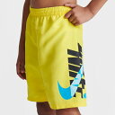 (取寄) ナイキ ボーイズ ボレー 7-インチ シフト ブレーカー スイム ショーツ Nike Volley 7-Inch Shift Breaker Swim Shorts optic yellow NESSD790_730