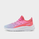 (取寄) プーマ ガールズ リトルキッズ ワン フォア オール ストレッチ レース カジュアル シューズ Girls' Little Kids' Puma One For All Stretch Lace Casual Shoes coral/purple ombre 37904401_690