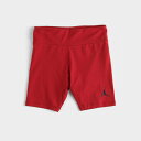 (取寄) ジョーダン ガールズ ジャンプマン ハイウエスト バイク ショーツ Girls' Jordan Jumpman High-Waisted Bike Shorts black/gym red 45C299BB_R78