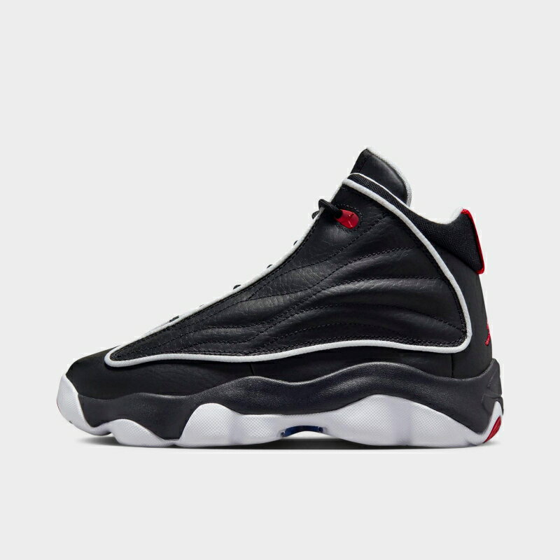 (取寄) ジョーダン ビッグキッズ プロ ストロング バスケットボール シューズ Big Kids' Jordan Pro Strong Basketball Shoes black/white/university red DC7911_062