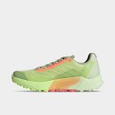 (取寄) アディダス メンズ テレックス アグラヴィック フロウ 2 トレイル ランニング シューズ Men's adidas Terrex Agravic Flow 2 Trail Running Shoes pulse lime/turbo/white H06575_314