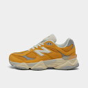 (取寄) ニューバランス キッズ スニーカー ジュニア 子供 靴 9060 カジュアル シューズ Big Kids' New Balance 9060 Casual Shoes yellow/white GC9060VY_770