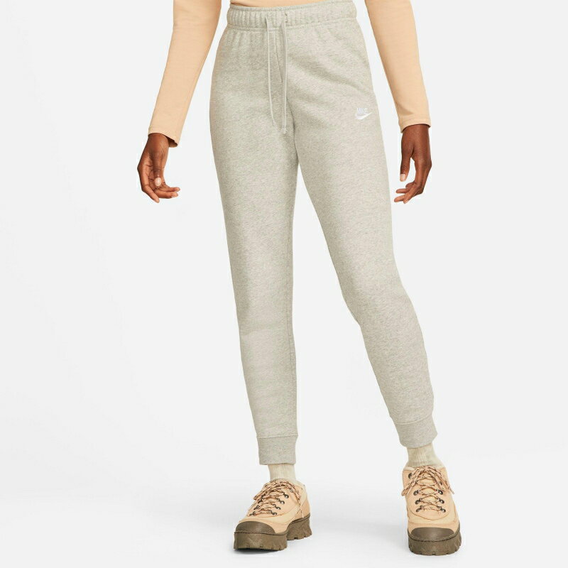 () ʥ ǥ ݡĥ  ե꡼ ߥåɥ饤  祬 ѥ Women's Nike Sportswear Club Fleece Mid-Rise Slim Jogger Pants dark grey heather/white DQ5174_063