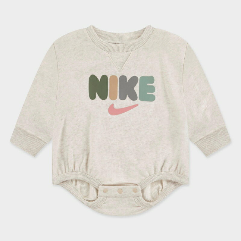 (取寄) ナイキ インファント プライマリー プレイ クルー ロンパー Infant Nike Primary Play Crew Romper off white 56L116_W67