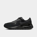 (取寄) ナイキ スニーカー ビッグキッズ エアマックス システム カジュアル シューズ 大きいサイズ Nike Big Kids' Air Max SYSTM Casual Shoes black/anthracite/black DQ0284_004