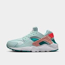 (取寄) ナイキ スニーカー ビッグキッズ ハラチ ラン カジュアル シューズ 大きいサイズ Nike Big Kids' Huarache Run Casual Shoes jade ice/geode teal/red stardust/siren red 654275_305