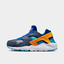 (取寄) ナイキ スニーカー ビッグキッズ ハラチ ラン カジュアル シューズ 大きいサイズ Nike Big Kids' Huarache Run Casual Shoes diffused blue/laser orange/racer blue/blue lightning 654275_422