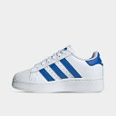 (取寄) アディダス スニーカー ビッグキッズ スーパースター XLG カジュアル シューズ 大きいサイズ adidas Originals Big Kids' Superstar XLG Casual Shoes white/blue/white IG0289_100