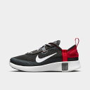 (取寄) ナイキ スニーカー ボーイズ リトルキッズ リポスト カジュアル シューズ 大きいサイズ Nike Boys' Little Kids' Reposto Casual Shoes dark smoke grey/bright crimson/university red/white DA3266_008